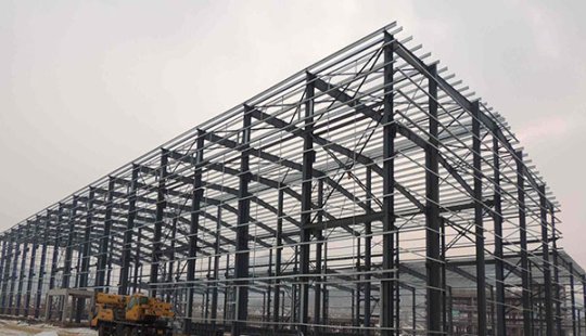 The company exported standard prefabricated steel structure warehouse buildings to Africa