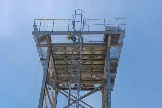 Hot-dip Galvanized Steel Structure Water Tank Tower 